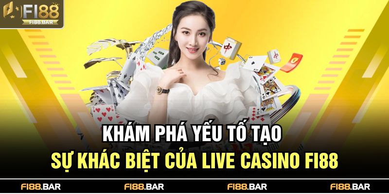 Khám phá yếu tố tạo sự khác biệt của live casino FI88
