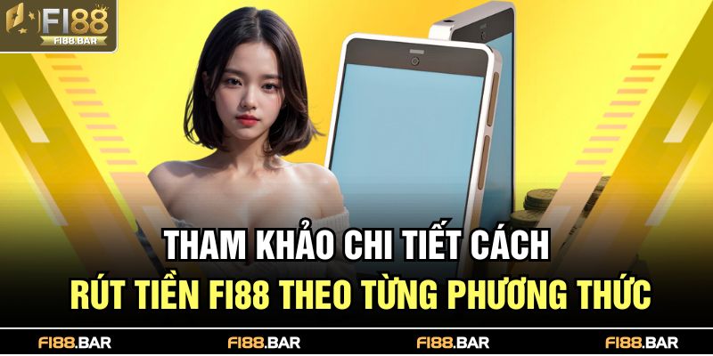 Tham khảo chi tiết cách rút tiền FI88 theo từng phương thức