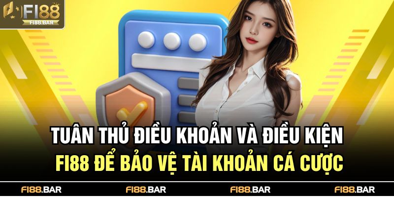 Tuân thủ điều khoản và điều kiện FI88 để bảo vệ tài khoản cá cược
